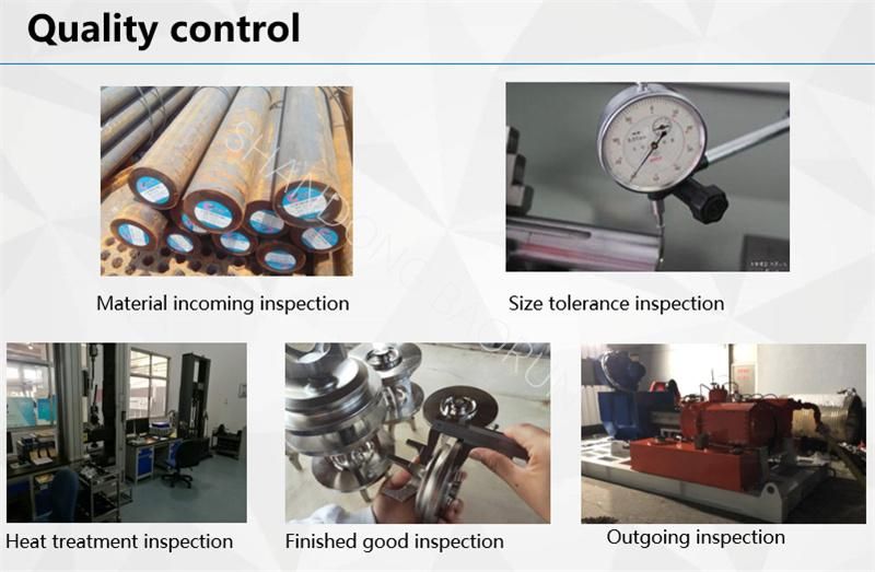 Stainless Steel Fluid Ends for High Pressure Plunger Plunger with Quintuplex Cylinders