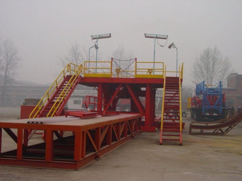 Trailer Telescopic Substructure Drilling Floor for Xj550/Zj15 Workover Rig Drilling Rig Dz Sj Petro, Zyt Petroleum