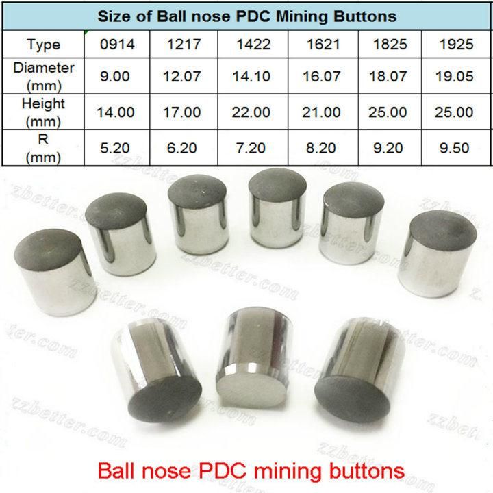 PDC Oil Drill Bit PDC Buttons