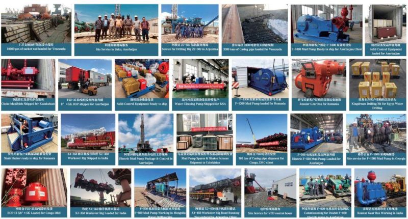Oilfield Drilling Rig Workover Rig Pipe Double RAM Bop Blowout Preventer Price