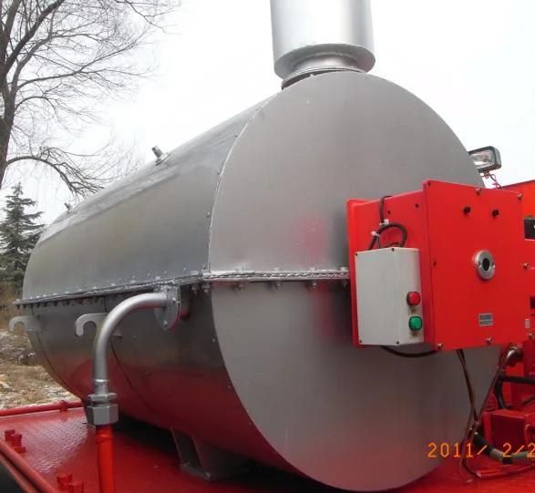 Fire Defrosting Truck Hot Oil Unit Flushing Well and Paraffin Removal Truck Boiler and Pump Unit for Winter Cold Condition High Temperature Pressure Flushing