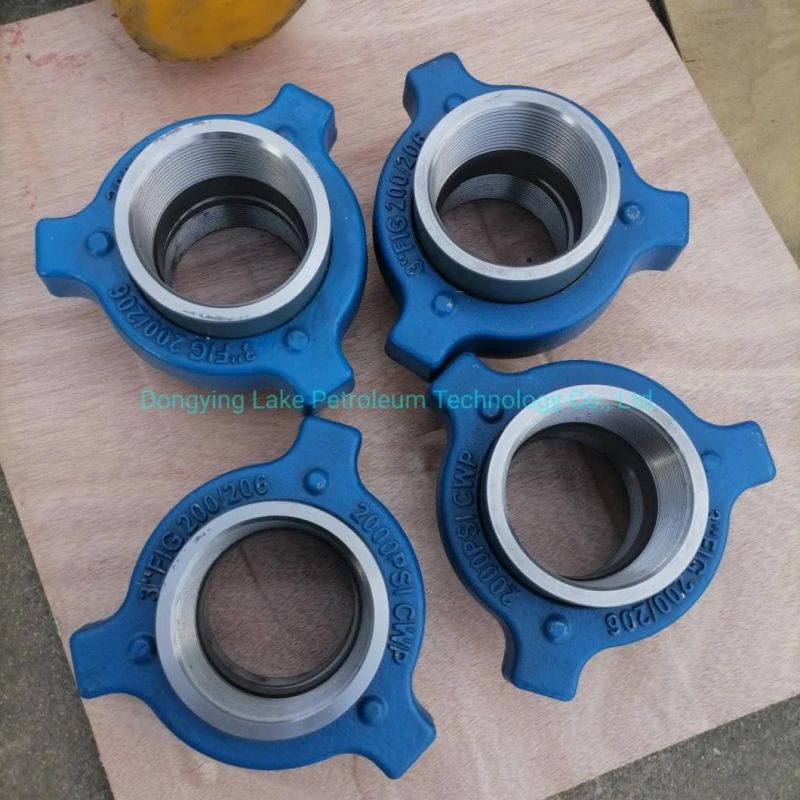 Spm Type Plug Valve with 2" 1502 Hammer Union for Oilfield