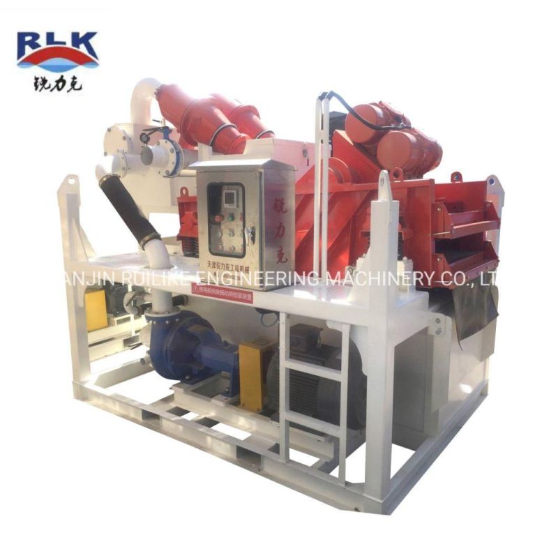 500gpm 81kw Solid Control Equipment Mud Desander