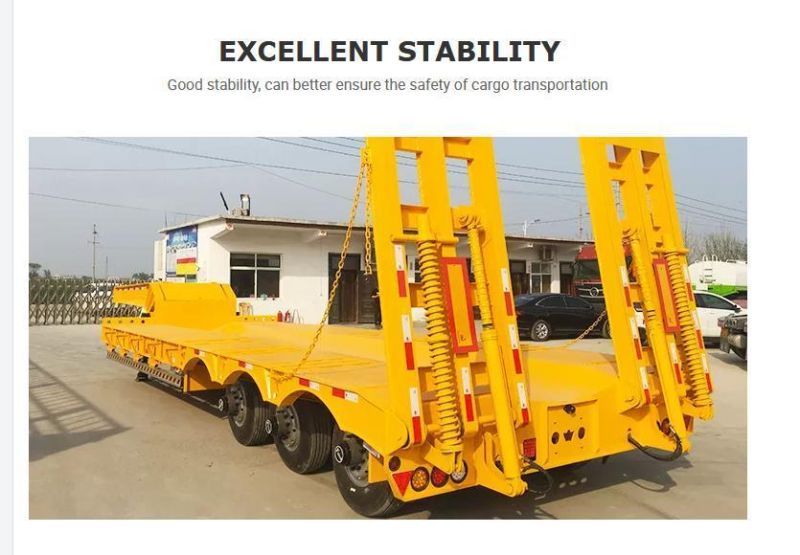 5 Axle 70 Tons Low Bed Trailer
