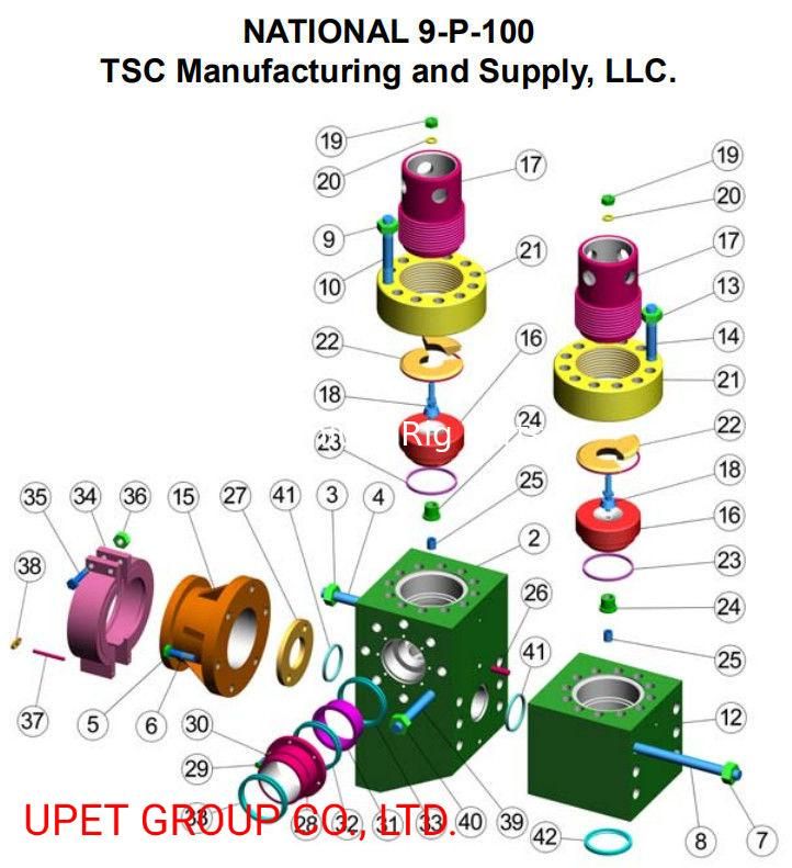 Tsc Drilling Mud Pump Parts