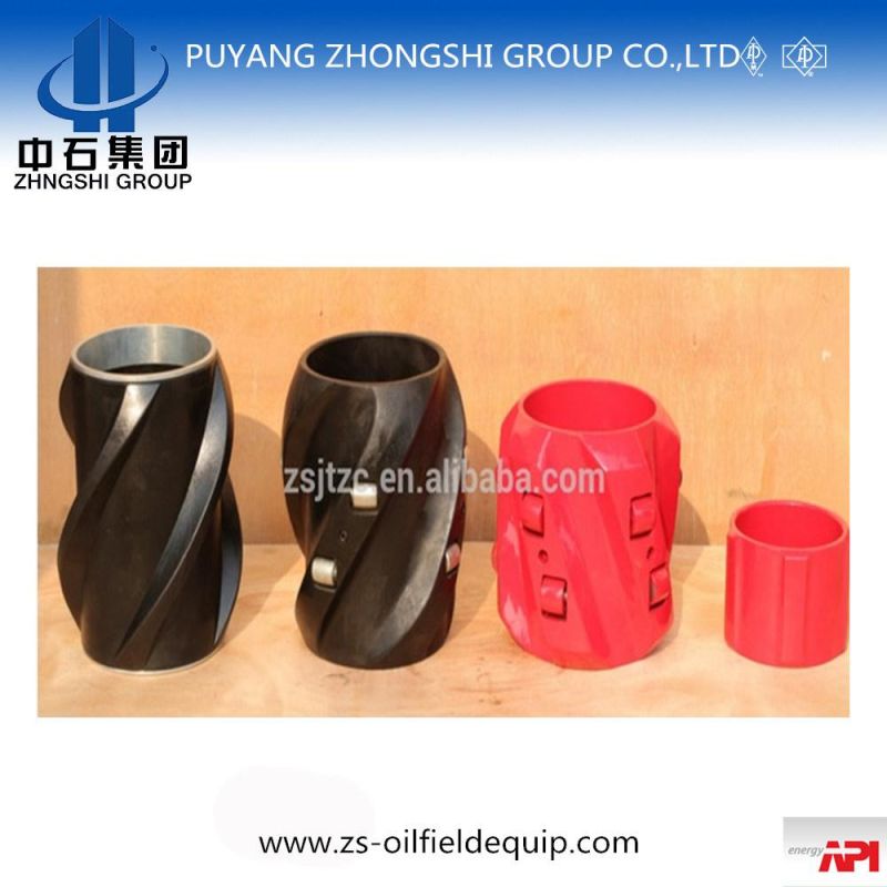 Spiral Blades Configurations Roller Thermoplastic Centralizer