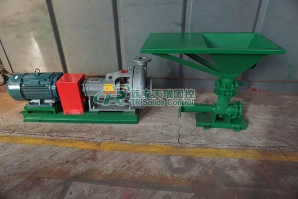 High Speed Oilfield Drilling Jet Mud Mixer with Hopper