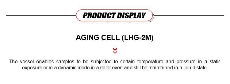 Model LHG-2M series Aging cells for roller oven