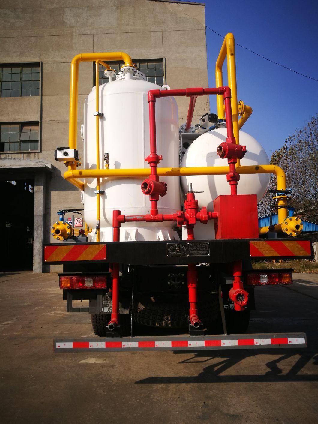 Self Circulating Flushing Well Truck Mobile Pump Unit Truck Flushing Well Truck High Pressure Pump Unit for Oil Well