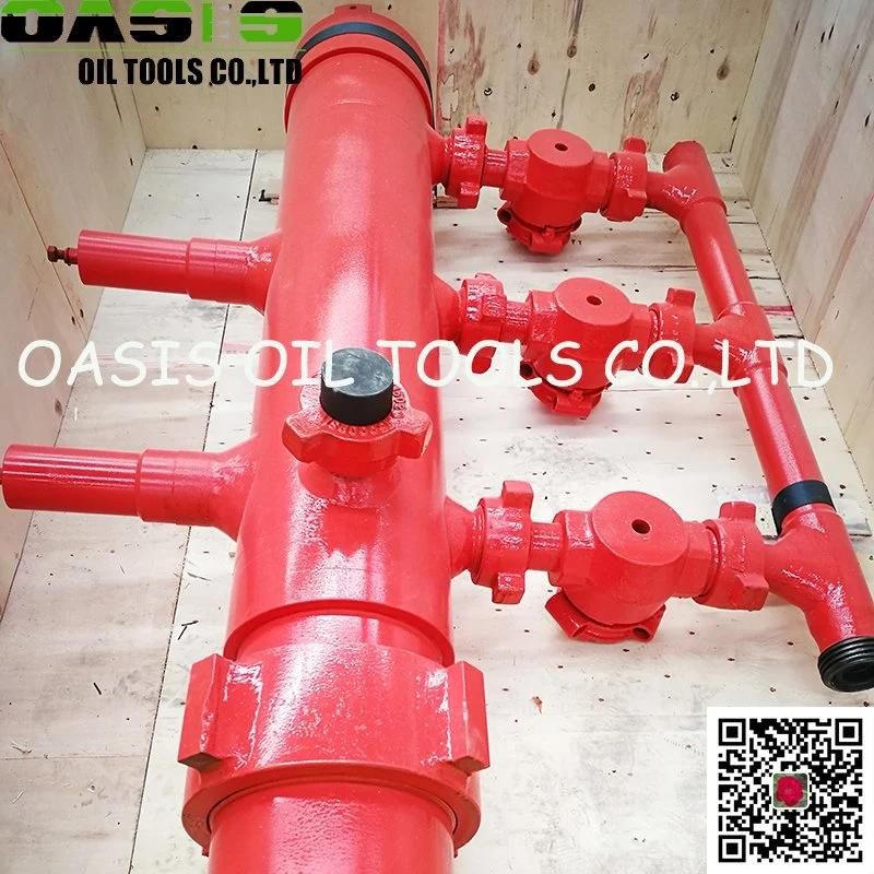 13 3/8" Single Plug Double Plug Cementing Head with Manifold