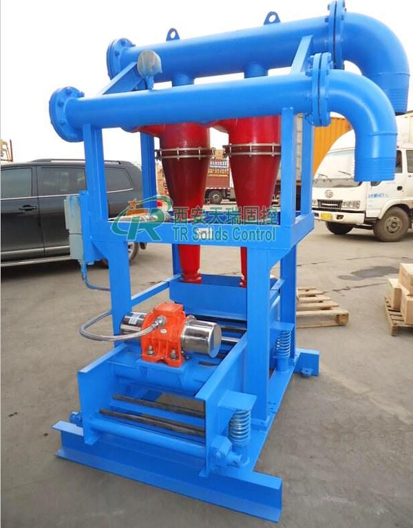 High Capacity Flexible Drilling Mud Desander Fast Connection