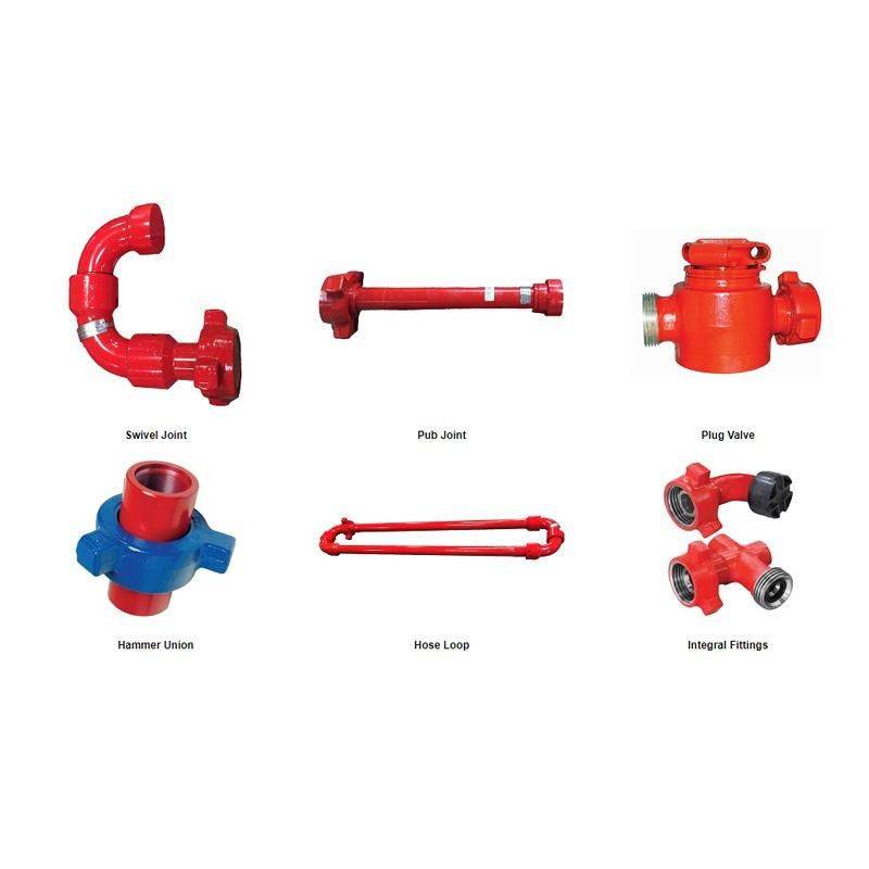 Chiksan Pipe Pup Joint Hose Loops Annular Manifold