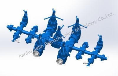 API 16c Low Resistance Moment High Quality Drilling Manifold