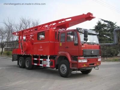 4500m Fishing Oil Truck Swabbing Unit Truck Mounted Fishing Oil Unit Zyt Petroleum