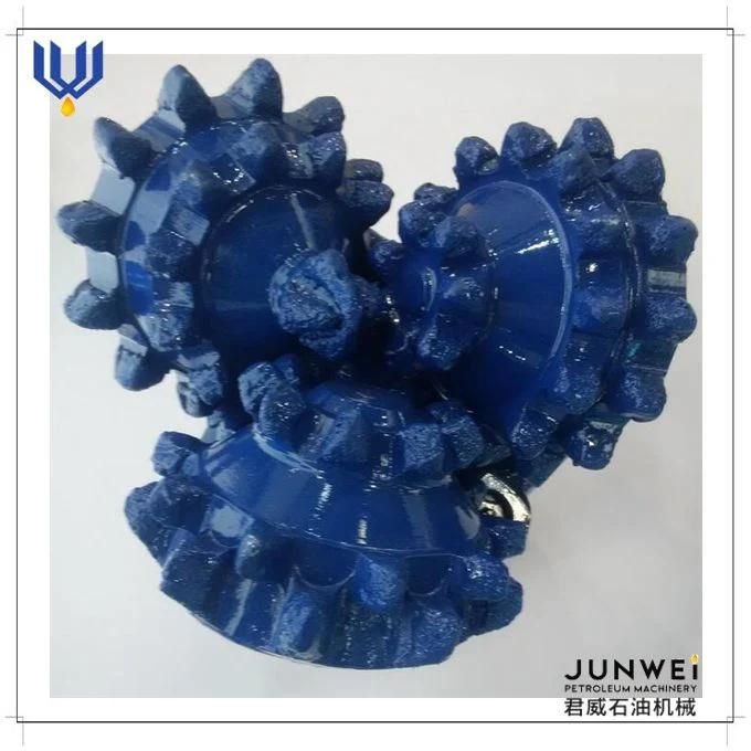 Milled Steel-Teeth Fluid Circulation Tricone Bits