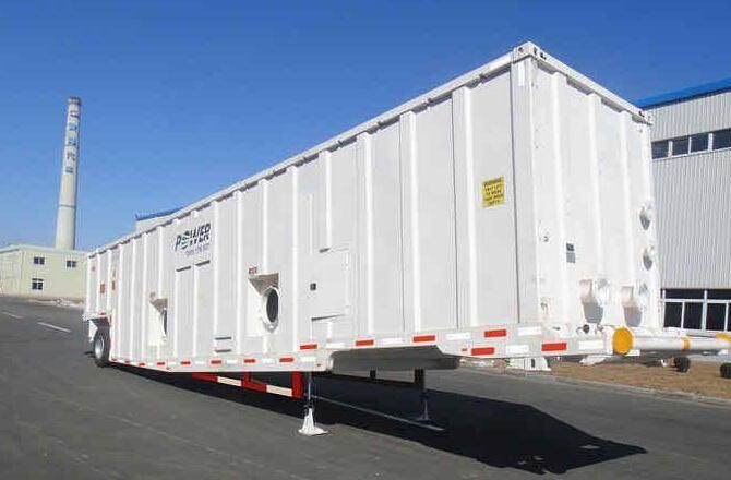 10000 Gallon Closed-Top Mobile Liquid Storage Frac Tank