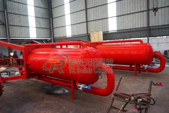 H2s Poor Boy Degasser Oilfield Equipment Mud Separator