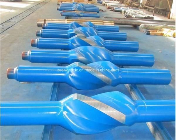 API 7-1 Integral Mandrel Sleeve Spiral Blade Stabilizer for Drill Tool