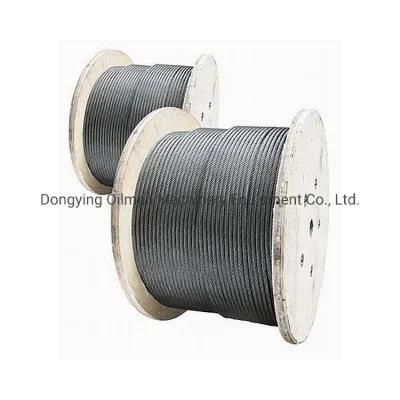 API 9A Oil Rig Drilling Rig Equipment Oilfield Steel Wire Rope/ Drilling Line