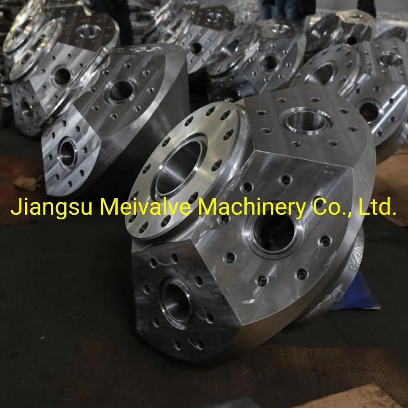 API 6A Frac Head/Goat Head/Fracturing Wellhead for Fracturing Tree