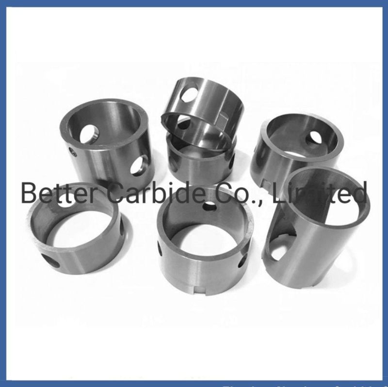 Yg10X Machining Tungsten Carbide Seat Sleeve - Cemented Bearing Sleeve