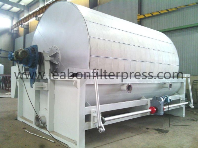 Round Vacuum Drum Filter Used for Sweet Potato Powder Filtration