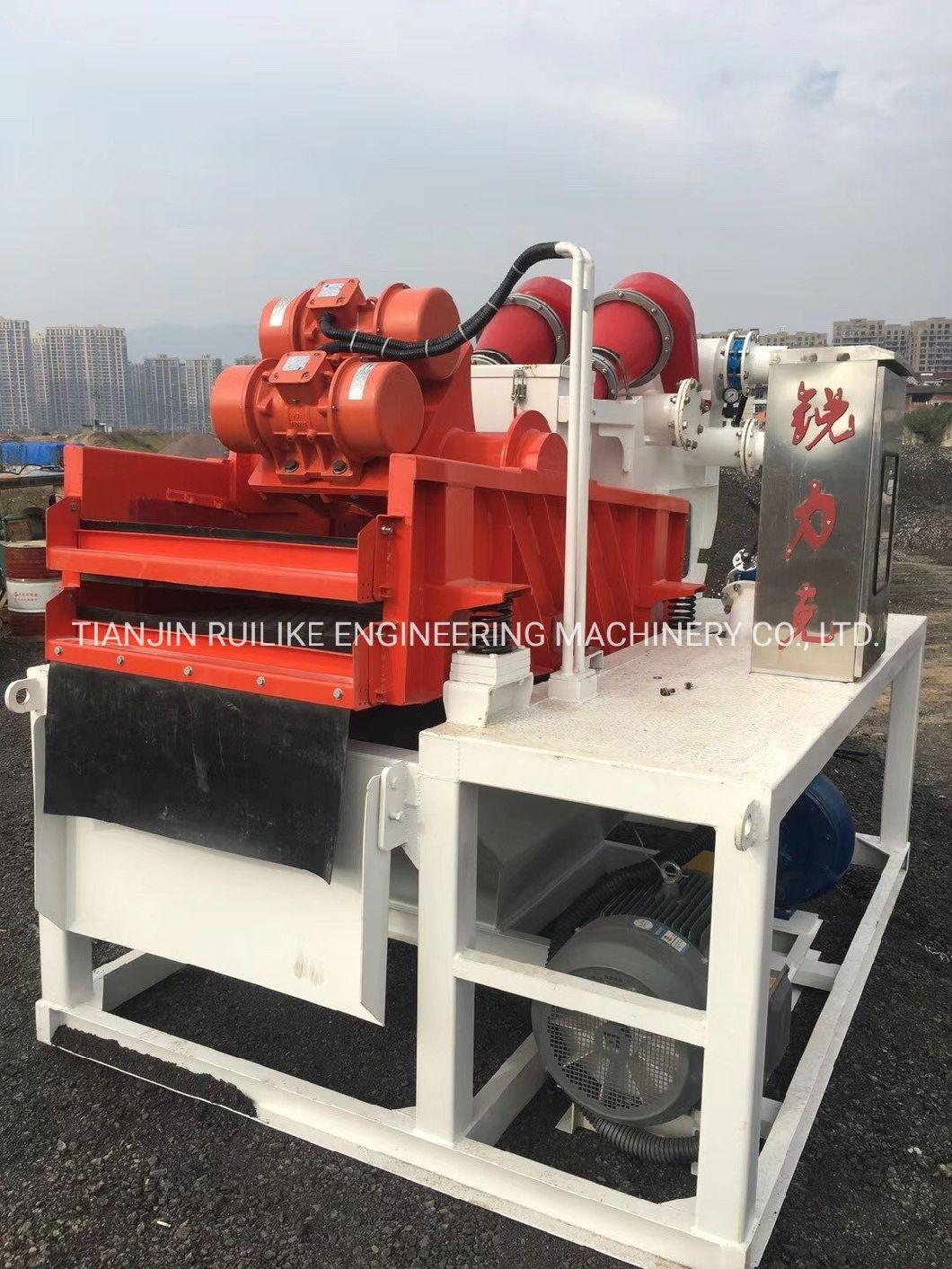500gpm 81kw Solid Control Equipment Mud Desander