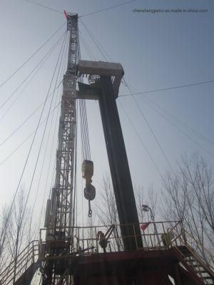 API 23m/21m Xj350 90t Mast with Crown Block for Workover Rig Truck Mounted Drilling Rig Zyt Petroleum Sj Petro for Completed Operation