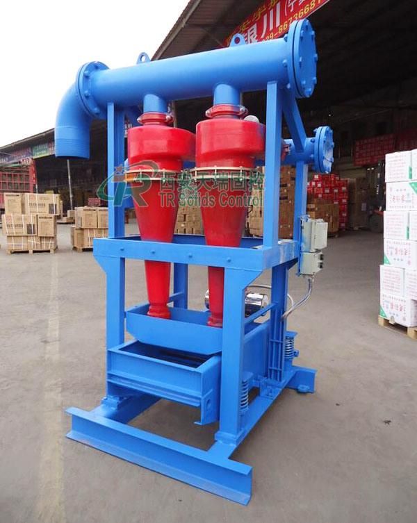 High Capacity Flexible Drilling Mud Desander Fast Connection