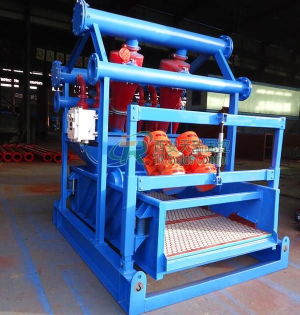 High Performance Mud Cleaner with Bottom Shale Shaker