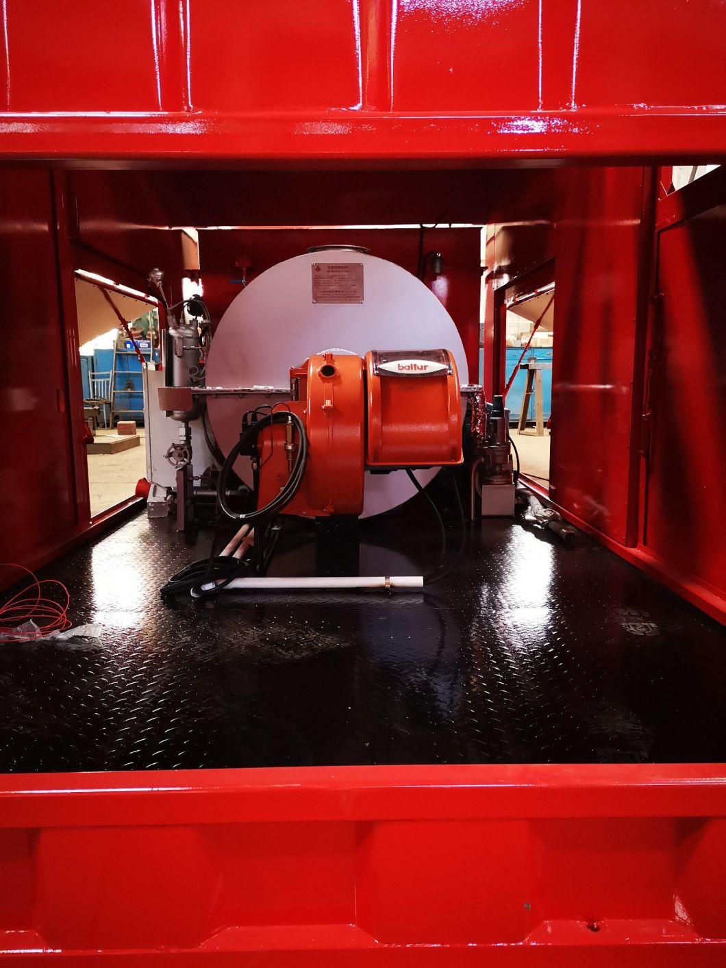High Pressure Boiler Skid 6MPa Steam Generator Unit Paraffin Removal Skid Zyt Petroleum Equipment for Flushing Tube