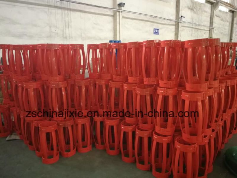 Oilfield Cementing Hinged Welded Bow Spring Centralizer with Clamp