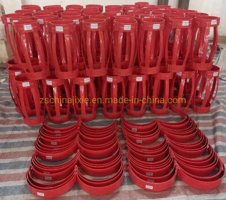 API Hinged Bow Non-Welded Oilwell Casing Centralizer for Cementing