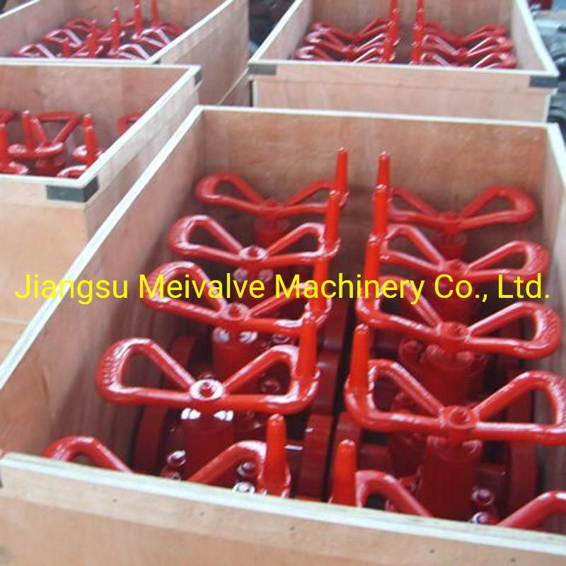 API 6A Manual M Type Cast Body Expanding Gate Valve