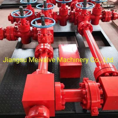 API Spec 6A Wellhead Studded Tees and Crosses as Wellhead Equipment for Oil Drilling