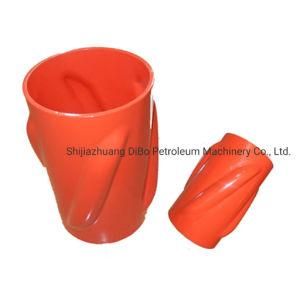 Petroleum Drilling Equipment Manufacturing China Spiral Stamped Centralizer