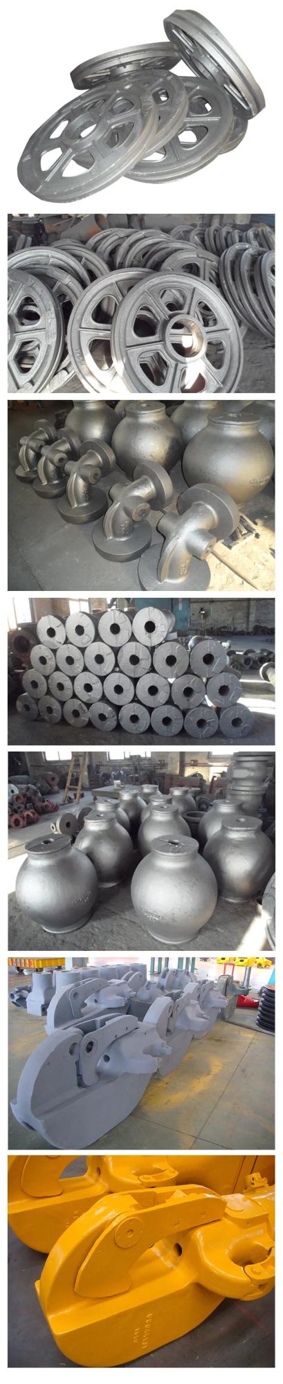 Densen Customized Super Large Castingsteel Sand Casting Petroleum Machinery and Equipment Parts