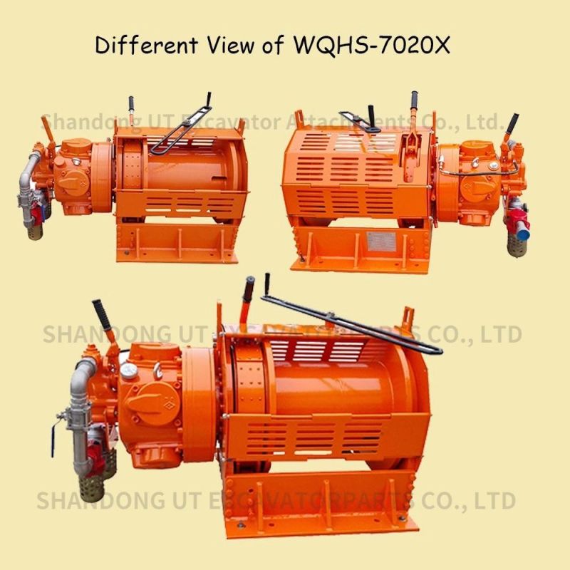 Air Winch for Coal Mine with Hand Brake