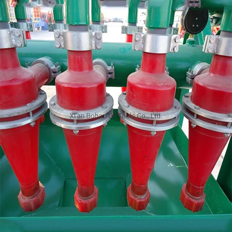 Factory Supply Desander Desilter Hydrocyclone for Drilling Fluids Separation