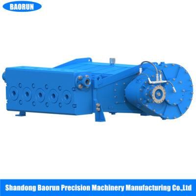 Plunger Pump for Cement Slurries, Sand-Laden Fluids, Crude Oil, Acids, Mud and Other Oil Well Servicing Fluids