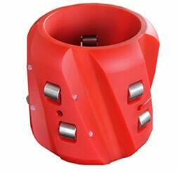 Spiral Vane Roller Type Steel Rigid Centralizer