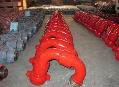 API 16c Oilwell Use Short Radius Long Sweep Swivel Joint