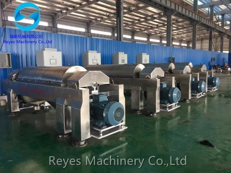 Decanter Centrifuge Separator Treatment for The Waste Water From Minced Fillet Production Process