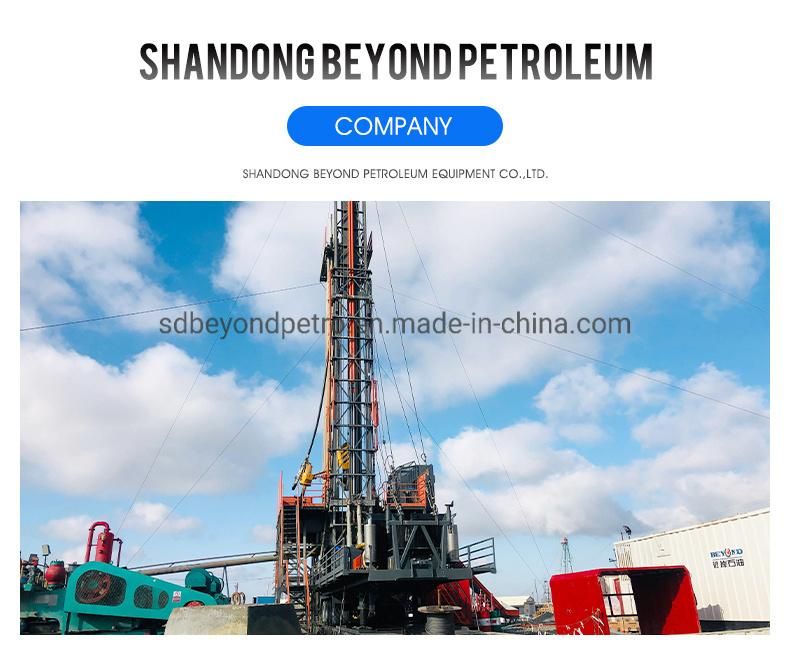 China Drilling Rig Exploration Water Well Drilling Rig Machine for Water Well Mud Pump