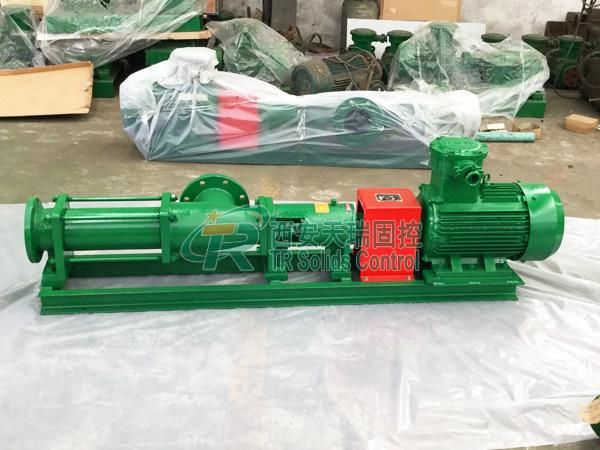 Low Noise Industrial Screw Pumps in Drilling Mud Treatment