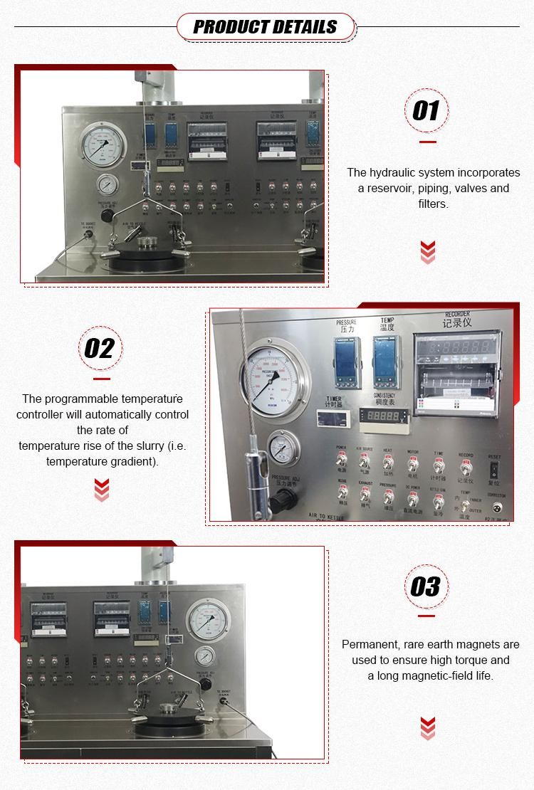 HPHT Consistometer with 2 cylinders for cement testing