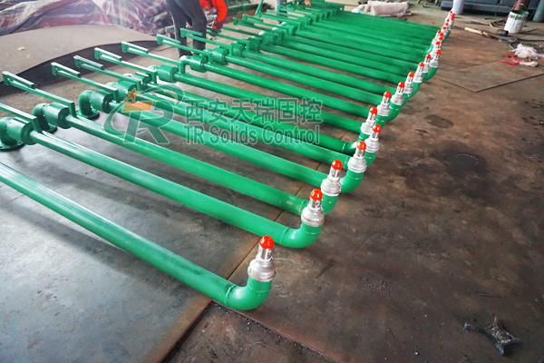 50mm Diameter Oil Drilling Mud Gun, Solids Control System