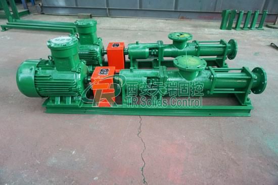 Low Noise Industrial Screw Pumps in Drilling Mud Treatment