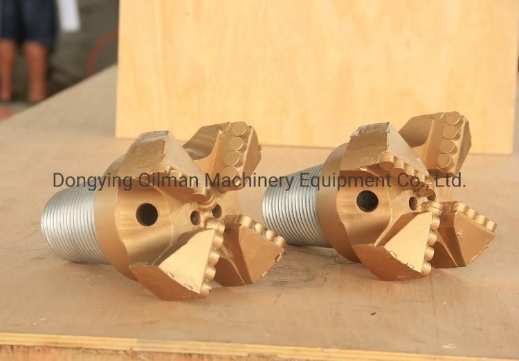 Tungsten Carbide PDC Drag Bit 4 Blades Scraper Drill Bit