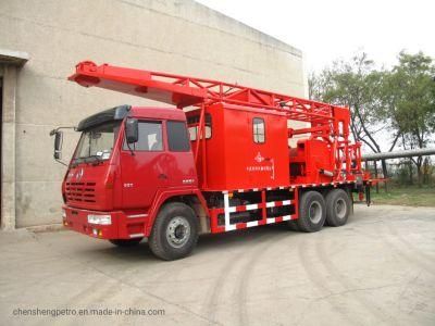 4500m Drum Capacity Fishing Oil Skid Swabbing Unit Oil Extraction Unit Suction Oil Zyt Petroleum